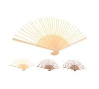 Cabilock 4 pièces Monture Éventail Bois pour DIY Cadre Artisanal pour Projets Culturels et Créations Personnalisées