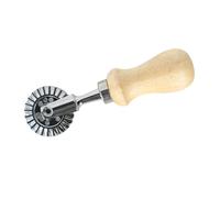 Cabilock 4 pièces Moule à Biscuits Dentelle avec Manche et Roulette Cannelée pour Pâte Ustensile de Pâtisserie Pratique pour Biscuits et Fondant