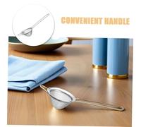 Cabilock 4 Pièces Passoire à Mailles Fines Inox avec Long Manche Filtre Cocktail Café Thé Tamis Polyvalent pour Bar Maison Café