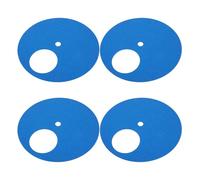 Cabilock 4 Pièces Pastilles Scratch Adhésives Autocollantes pour Chien et Chat, Protection de Meubles en Papier Abrasif, Dimensions 27,5 X 27,5 Cm, Usage Domestique