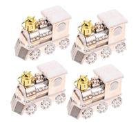 Cabilock 4 Pièces Pendentif Sapin De Noël Remplisseurs De De Noël Décoration Sapin De Noel Sapin De Noel Gonflable Décorations Couronnes De Noël pour Porte D'entrée Former Plastique