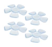 Cabilock 4 Pièces Poche de Gel Refroidissante pour Casque Gel Pvc, Confort Respirant et Ajustement, Travail Entraînements