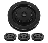 Cabilock 4 Pièces Poulies Nylon avec Roulement pour Fitness Roue Résistante à Usure avec Noyau Fer-Plastique Accessoires pour Machine à Câbles et Entraînement Musculation à Domicile