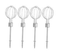 Cabilock 4 Pièces pour Mixeur à Main Acier Inoxydable Accessoires Compacts pour Battre Œufs et Blancs Œufs Outil Mélangeur Mini Robuste