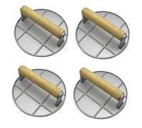 Cabilock 4 Pièces Presse À Hamburger Hamburgers Pasties Moule De Cuisson Maison Presse À Galettes Presse À À La Viande Cuisine Burger Marqueur Fabricant De Galettes Moule Outil De