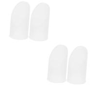 Cabilock 4 pièces Protections Bec Verseur Silicone pour Théière Manchon Chaleur et Dérapant Petit Protège Bouilloire Pratique et