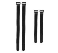 Cabilock 4 pièces Sangles de Fixation pour Roue de Vélo avec Crochet et Boucle Lot de Sangles Réglables pour Stabilisateur de Roues pour Vélos de Montagne