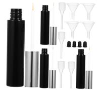 Cabilock 4 pièces Set de Flacons Eyeliner Vides avec Pipettes et Entonnoirs pour Maquillage Voyage Femme Fille