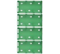 Cabilock 4 pièces Set de Supports à Ventouse Rectangulaires pour Fleurs Plateau à Terreau Floral pour Décoration Mariage Fixation Facile pour Voiture Nuptiale