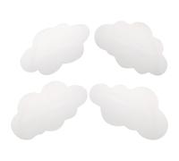 Cabilock 4 Pièces Stickers Miroir Mural Autocollants Acrylique Auto-adhésifs Décor Rétro pour Salon Chambre Salle de Bain