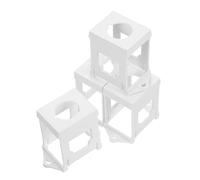 Cabilock 4 Pièces Support de Montage sur Rail pour Bouton Poussoir Adaptateur Robuste pour Potentiomètre Installation Stable et Rapide Environnements Résidentiels Commerciaux et Industriels