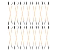Cabilock 40 Pièces Lot de Bâtons de Ponçage Double Face pour Ongles Outils de Ponçage et Polissage Précis pour Manucure DIY et Salon Usage Unique Compacts et Portables