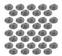 Cabilock 40 Pièces Lot de Éponges Acier Inoxydable Résistantes Rouille Tampons Récurants Multi-usages pour Cuisine Grill Évier et Salle de Bain Laine Métallique pour Casseroles et Poêles