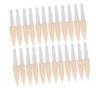Cabilock 40 Pièces Soft Sponge Brush Pen Tips For Calligraphy Practice And Artistic Sketching Comfortable Refill Nibs For Home School And Office Use