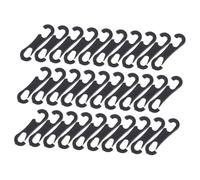 Cabilock 400 Crochets de Fixation S en Abs 3,5 Cm pour Housse et Coussin de Siège Auto, Lot 400 Pcs, Accessoires Intérieur Voiture, Fixation Pratique pour Siège Véhicule, Usage