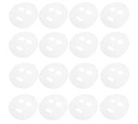 Cabilock 400 Pièces Masque Visage en Coton Blanc Solide pour Soins Maison Design Visage, Maximise L'absorption de L'essence, Adapté à Tous Âges et Facial DIY