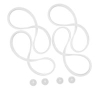 Cabilock 4ensembles Joints De Remplacement Silicone Joints Étanchéité Pour Boîte à Lunch De Couvercle De Boîte Alimentaire