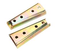 Cabilock 4paires Glissière De Métal Support Coulissant pour Boulon De Fixation Sectionnel Connecteur De pour Meubles