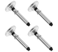 Cabilock 4pcs Embouts de Rechange pour Stylet Capacitif Embout Disque en Caoutchouc, Stables et Robustes, Compatibles Ordinateur Portable et Téléphone Tactile