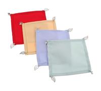 Cabilock 4pièces Couvre-Verres à Vin avec Breloques Voiles Lestés Et Portables pour Pique- Repas Plein Air Et De Jardin Protection La Poussière