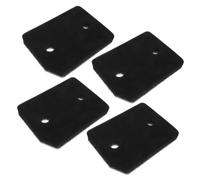 Cabilock 4pièces Filtre Éponge pour Sèche-linge à Tambour Remplacement de Filtre Filtrant Peluches Réutilisable et Facile à Nettoyer