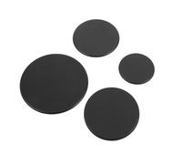 Cabilock 4pièces Lot de Chapeaux de Flamme pour Brûleur de Cuisinière à Gaz Compatible avec Différentes Plaques de Cuisson Facile à Installer et Entretenir