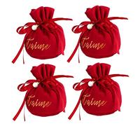 Cabilock 4pièces Sacs à Bonbons De Mariage Avec Cordon De Serrage Étuis à Bonbons Décoratifs Pour Fête Sacs- Pour Festival Et Banquet