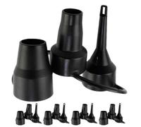 Cabilock 5 Ensembles Air Pump Nozzles for Inflatable Beds Plastic Air Mattress Accessories with for Quick Inflation Compatible with Various Pumps