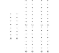 Cabilock 5 Ensembles Boule Disco Miroir Suspendue Décoration Festive Pour Mariage Anniversaire Et Fête Ornements Lumineux Pour Ambiance De Soirée 2 Cordes*5