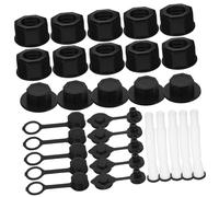 Cabilock 5 Ensembles Kit de Remplacement de Buses pour Réservoirs de Buses Longues Abs avec Filtre Flexible et Durable pour Bidons et Réservoirs Plastiques