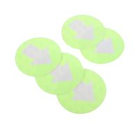 Cabilock 5 Pièces Balise de Sentier Réfléchissante Flèche PVC | Visibilité Accrue, Identification Facile, Couleur Vert Clair, Usage en Parcours et Randonnée