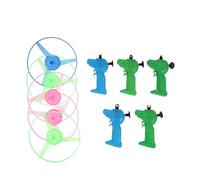 Cabilock 5 Pièces Disque Aérien Volant Lumineux Lanceur, Éducatif
