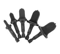 Cabilock 5 Pièces Extenseur de Tuyau Métal pour Maintenance D'appareils Frigorifiques - Kit D'outils D'évasement Manuel Compatible Réfrigérateurs et Congélateurs Poignée 1/4 Diamètre
