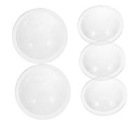 Cabilock 5 pièces Lentilles Convexes Pmma Lot pour Lampe Torche LED Lentilles Optiques Grossissantes pour Équipement de Précision Loupe Grossissante pour Enseignement Scientifique