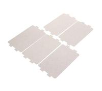 Cabilock 5 Pièces Plaques Mica Pour Micro-ondes Lot De Plaques Isolantes Résistantes Chaleur Guide D'ondes Fournitures Accessoires