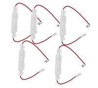 Cabilock 5 pièces Porte-fusible pour Micro-ondes Kit de Accessoire de Remplacement et Compatible Multi-marques de Rechange Pratique et Robuste