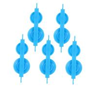 Cabilock 5 pièces Poulies Plastique pour Expérience Mécanique Outil Pédagogique pour Laboratoire Scolaire Équipement Denseignement Physique