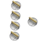 Cabilock 5 Pièces Presse À Hamburger Pasties Hamburgers Cuisine Burger Marqueur Burger Patty Presse Burger Patty Maker Outil De Cuisine Accessoire De Cuisine Grill Presse Moule En Alliage