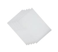 Cabilock 5 pièces Thermorétractables Blanches pour Impression DIY Caoutchouc Matériau Professionnel pour Art Papier