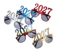 Cabilock 5 Pièces Verres de Fête 2027 en Pc, Légers et Confortables pour