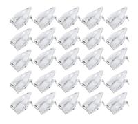 Cabilock 50 Grues en Papier Origami Pré-pliées 10 Cm Couleur Argenté Nacré, Décorations Suspendues pour Mariage, Anniversaire et Shower, Lot de 50 Pièces pour Fête et Décoration Murale