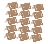 Cabilock 50 Pièces Cartes de Place Papier pour Mariage et Fête Cartes de de Table Décoratives pour Anniversaire et Signalétique de Siège Pratique et Facile à Écrire