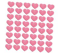 Cabilock 50 pièces Éponges Visage Comprimées Forme Cœur pour Nettoyage Doux Compressées et Réutilisables Accessoires de Voyage pour Femme Fibres Naturelles pour Soin Quotidien