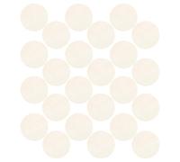 Cabilock 50 pièces Natural Loofah Exfoliating Facial Scrub Pads Beige Gentle And Quick-drying Body Bath Shower Scrubber For Women And Men
