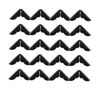 Cabilock 50 pièces Protections Angles Métal pour Coins Décoratifs Vintage Protègent Albums Carnets et Dossiers Coins Adhésifs pour Scrapbooking et Protection des Bords