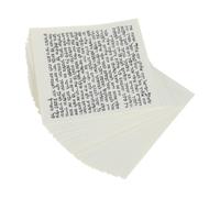 Cabilock 50 Pièces Rouleau de Linteau Hébreu en Papier, Pratique | Parchemin Certifié Kasher, Inscription Manuscrite par Sofer, pour Porte de Bureau et Boîtiers