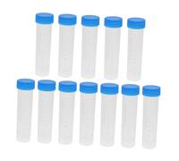 Cabilock 50 pièces Tubes à Centrifuger avec Bouchon à Vis Étanche Tubes Essai Scientifiques Autoportants pour Expériences de Biologie et Biochimie Résistants et Faciles à Transporter