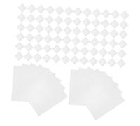 Cabilock 500 feuilles Papier de Pesée Carré Cellulose Non-absorbant et Antiadhésif pour Laboratoire Support Résistant pour Échantillons sans Poussière Contamination