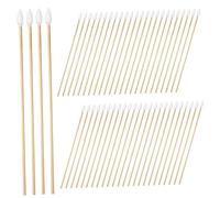 Cabilock 500 pièces Cotton Swabs Precision Pointed Tips For Makeup And Ear Cleaning Multipurpose Cotton Sticks For Detailed Application And Delicate Surface Care