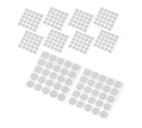 Cabilock 500 Pièces Points Adhésifs Nano Double Face Transparente Épaisseur Stickers Réutilisables à Forte pour Bricolage Décoration Cuisine Salle de Bain et Fixation Temporaire